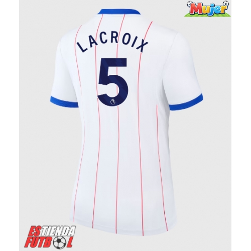 Chelsea Maxence Lacroix #5 Tercera Equipación Mujer 2026-27 Manga Corta